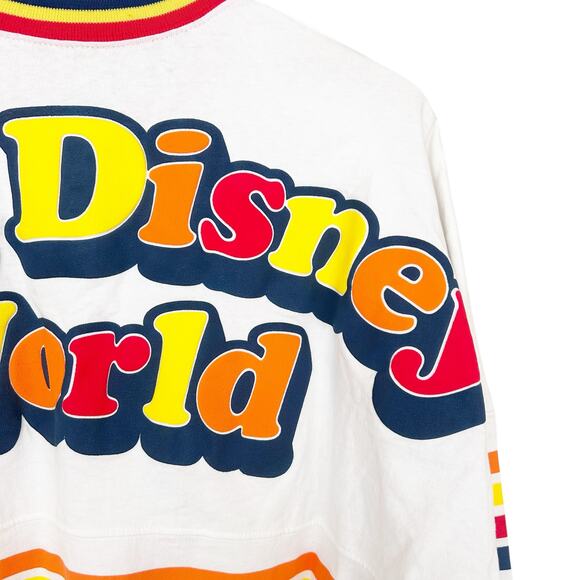 Spirit Jersey Walt Disney World 1971 Retro Striped Shirt Sz M - Picture 8 of 8